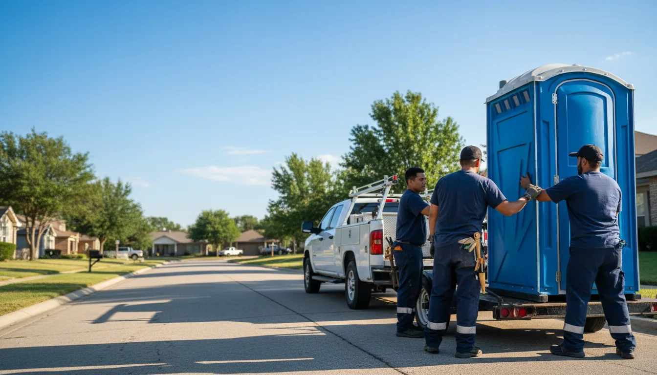 Portable Toilet Rental in Dewitt, IL near me